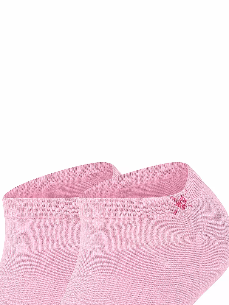 BURLINGTON | Damen Sneaker-Socken 2er Pkg. EVERYDAY 36-41 orchid smoke | Rosa