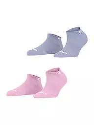 BURLINGTON | Damen Sneaker-Socken 2er Pkg. EVERYDAY 36-41 orchid smoke | Rosa