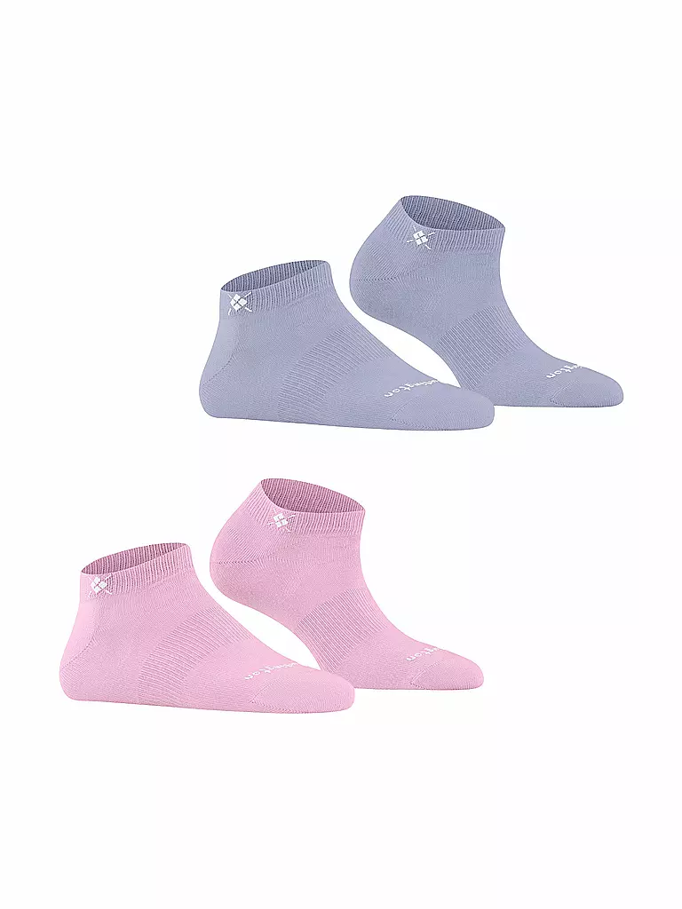 BURLINGTON | Damen Sneaker-Socken 2er Pkg. EVERYDAY 36-41 sporty rose | Rosa