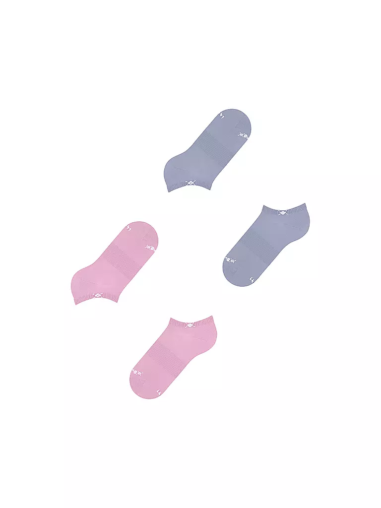 BURLINGTON | Damen Sneaker-Socken 2er Pkg. EVERYDAY 36-41 sporty rose | Rosa