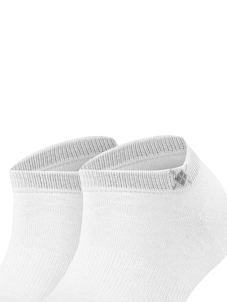 BURLINGTON | Damen Sneaker-Socken 2er Pkg. EVERYDAY 36-41 white | Blanco