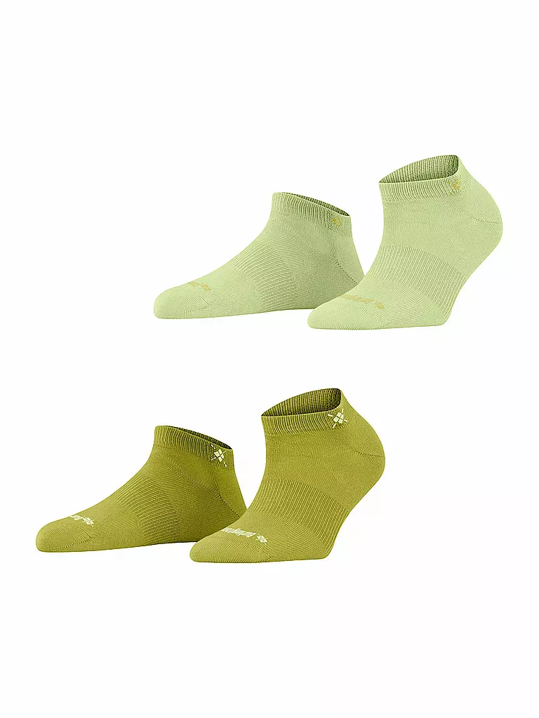 BURLINGTON | Damen Sneaker-Socken 2er Pkg. EVERYDAY 36-41 zoisite | Verde