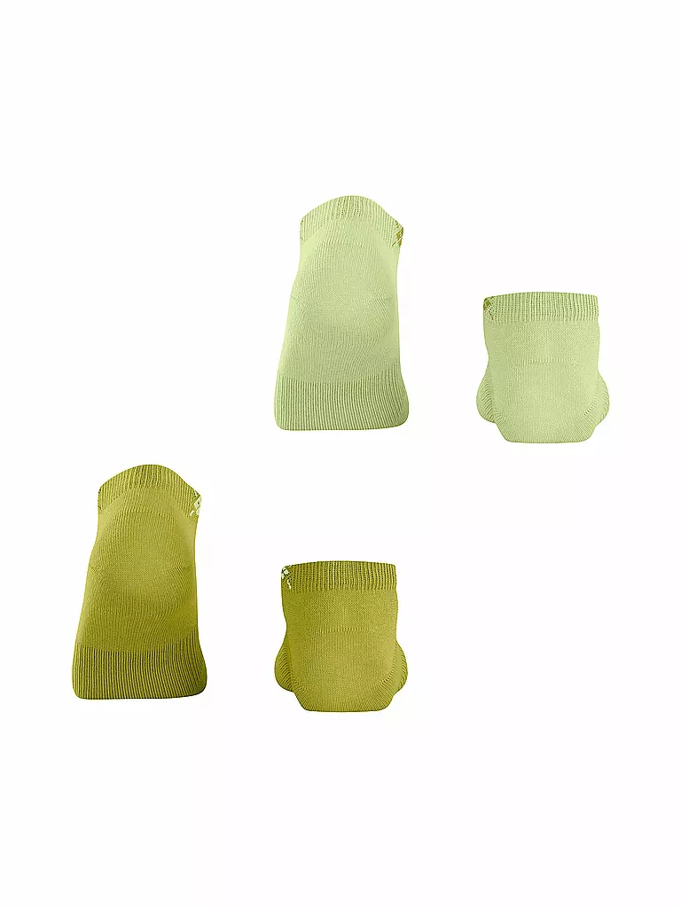 BURLINGTON | Damen Sneaker-Socken 2er Pkg. EVERYDAY 36-41 zoisite | Verde