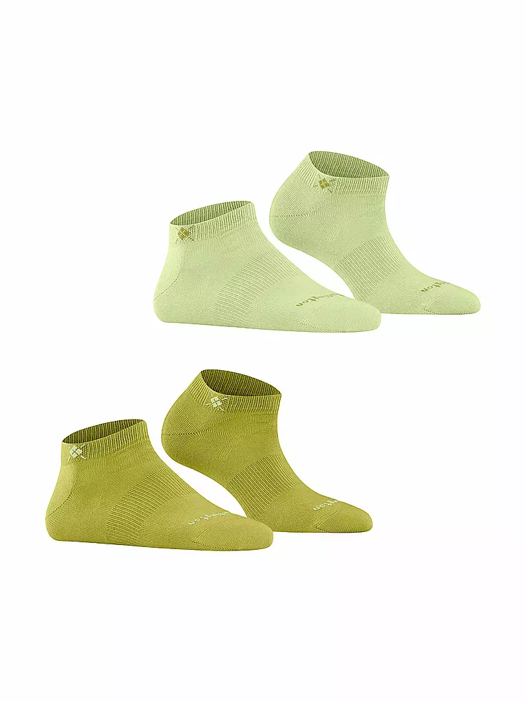 BURLINGTON | Damen Sneaker-Socken 2er Pkg. EVERYDAY 36-41 zoisite | Verde