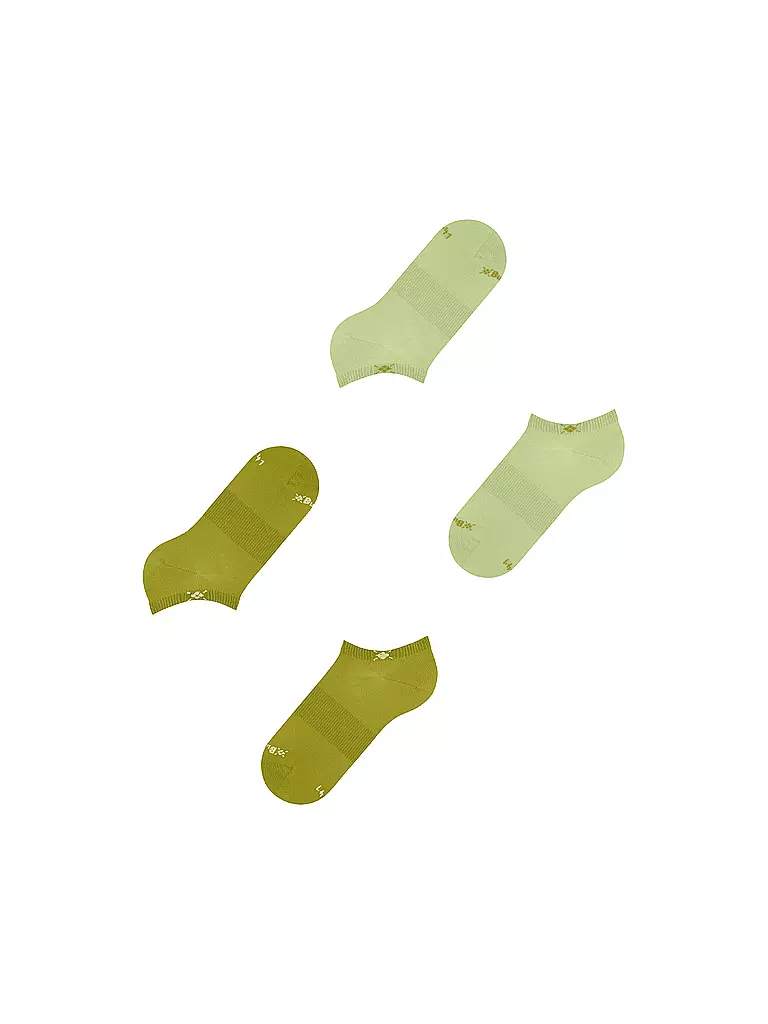BURLINGTON | Damen Sneaker-Socken 2er Pkg. EVERYDAY 36-41 zoisite | Verde