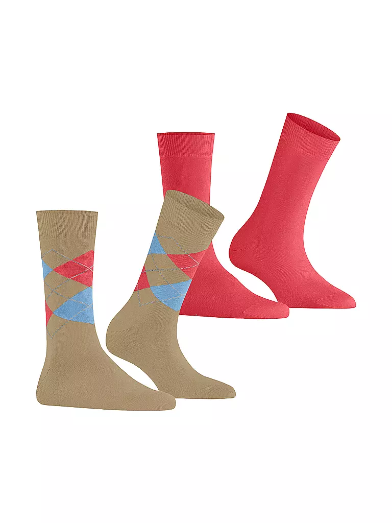 BURLINGTON | Damen Socken EVERYDAY 2-er Pkg 36-41 sesame | Beige