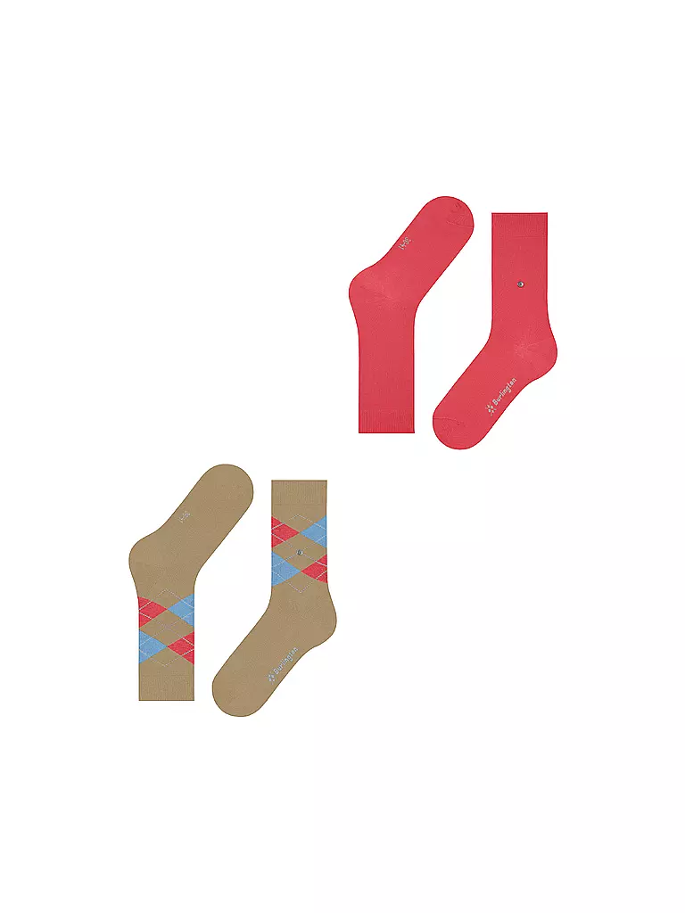 BURLINGTON | Damen Socken EVERYDAY 2-er Pkg 36-41 sesame | Beige