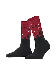 BURLINGTON | Damen Socken SILENT NIGHT 36-41 black | Negro