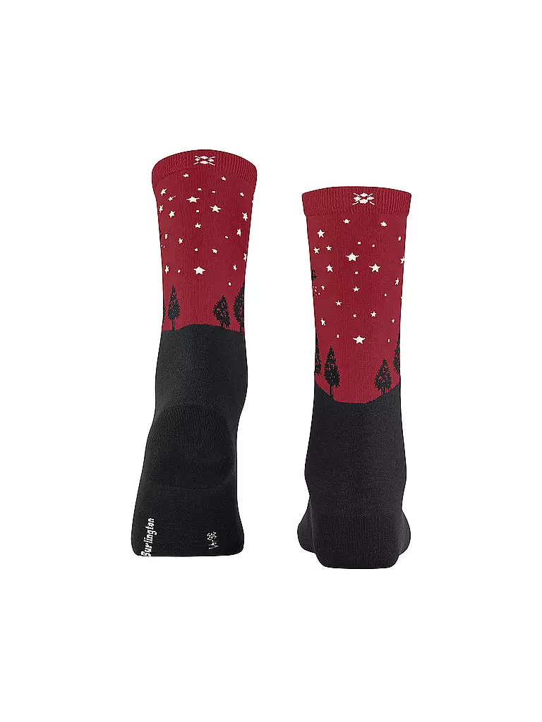 BURLINGTON | Damen Socken SILENT NIGHT 36-41 black | Negro