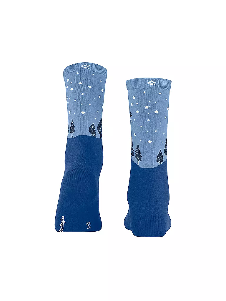 BURLINGTON | Damen Socken SILENT NIGHT 36-41 yve | Azul