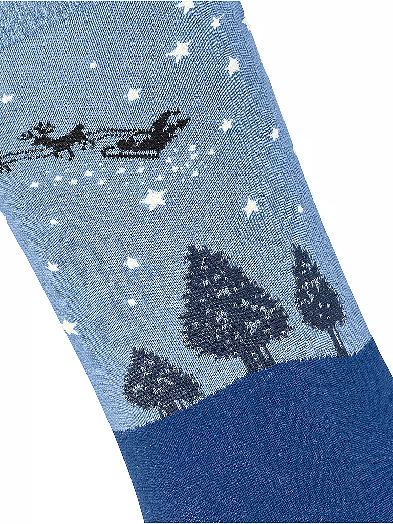 BURLINGTON | Damen Socken SILENT NIGHT 36-41 yve | Azul
