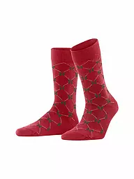 BURLINGTON | Damen Socken SWEET RIBBON 36-41 red pepper | Rojo