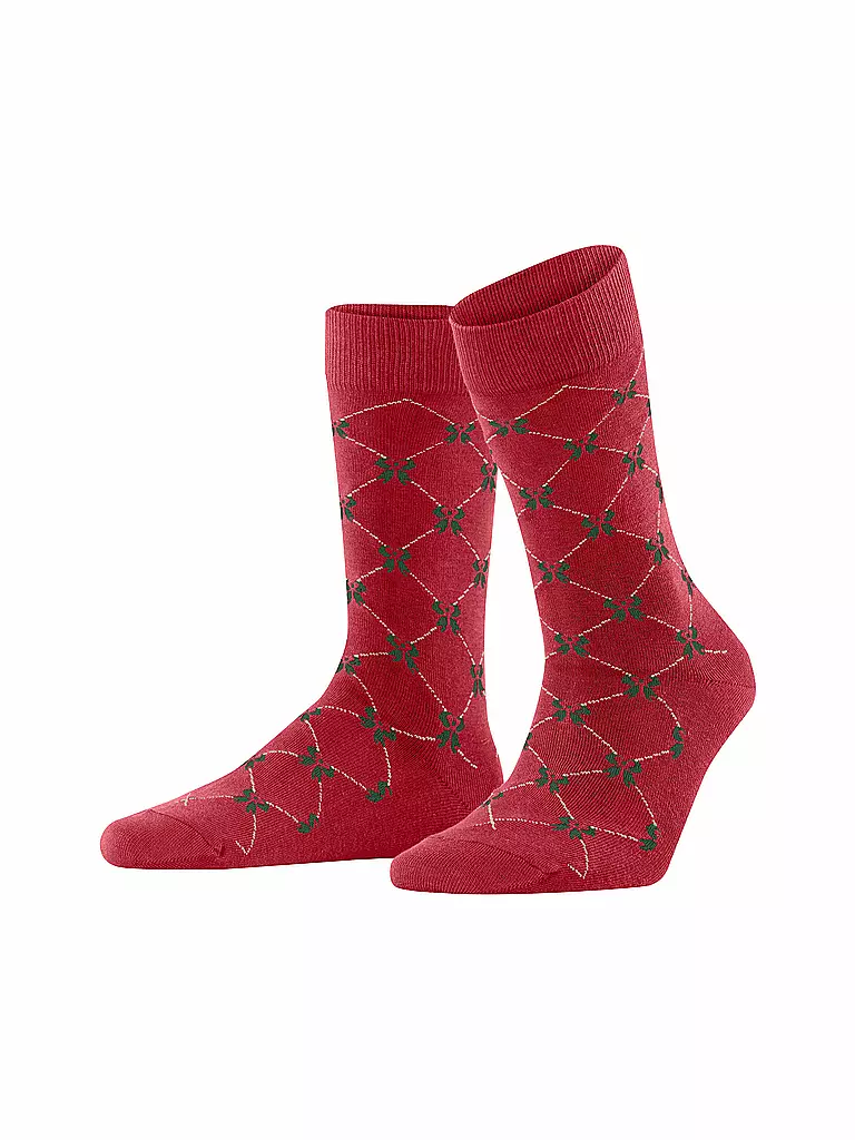 BURLINGTON | Damen Socken SWEET RIBBON 36-41 red pepper | Rojo