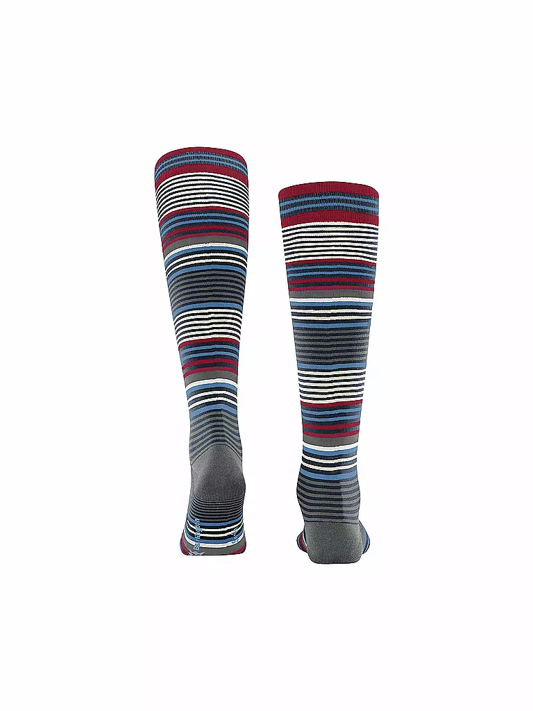 BURLINGTON | Herren Kniestrümpfe STRIPE 40-46 marine | Azul