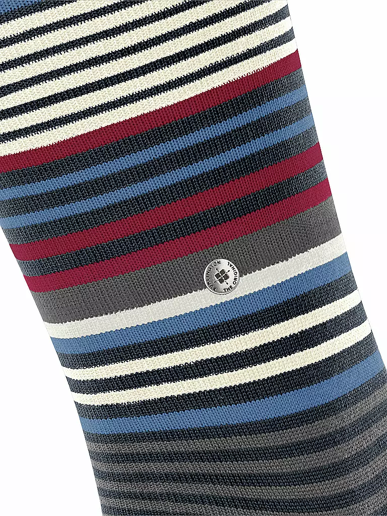 BURLINGTON | Herren Kniestrümpfe STRIPE 40-46 marine | Azul