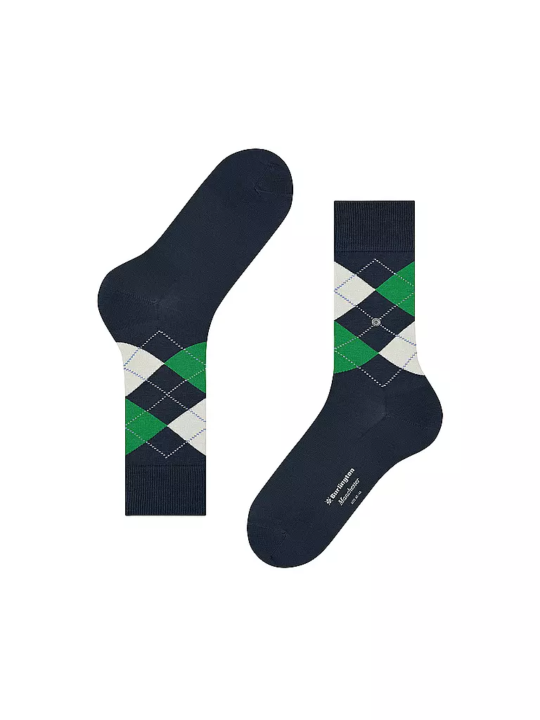 BURLINGTON | Herren Socken 40-46 MANCHESTER marine | Azul