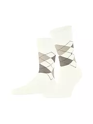 BURLINGTON | Calcetines de hombre 40-46 MANCHESTER marino | Crema
