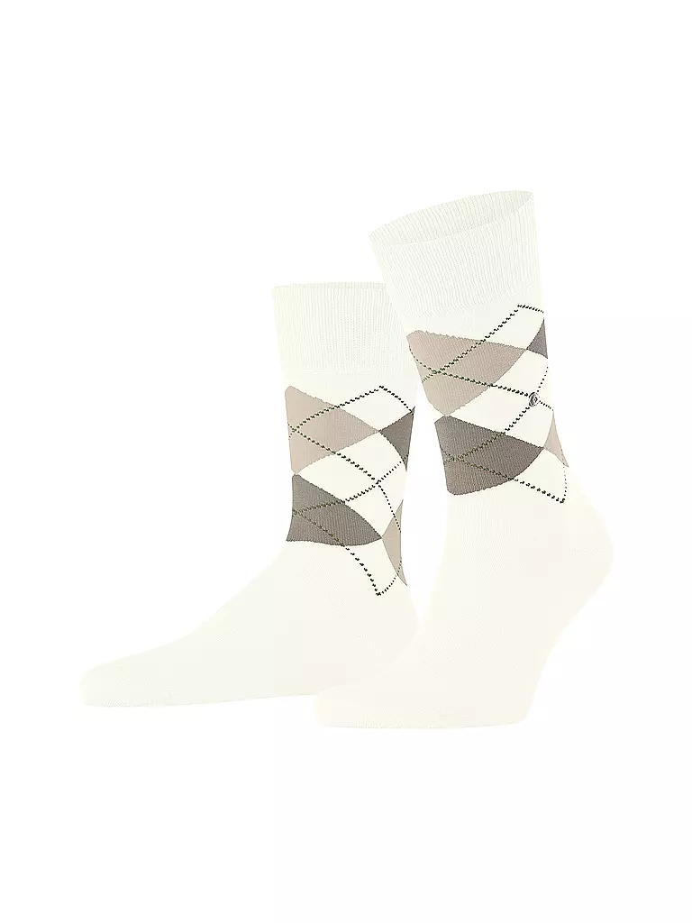 BURLINGTON | Herren Socken 40-46 MANCHESTER off-white | Crema