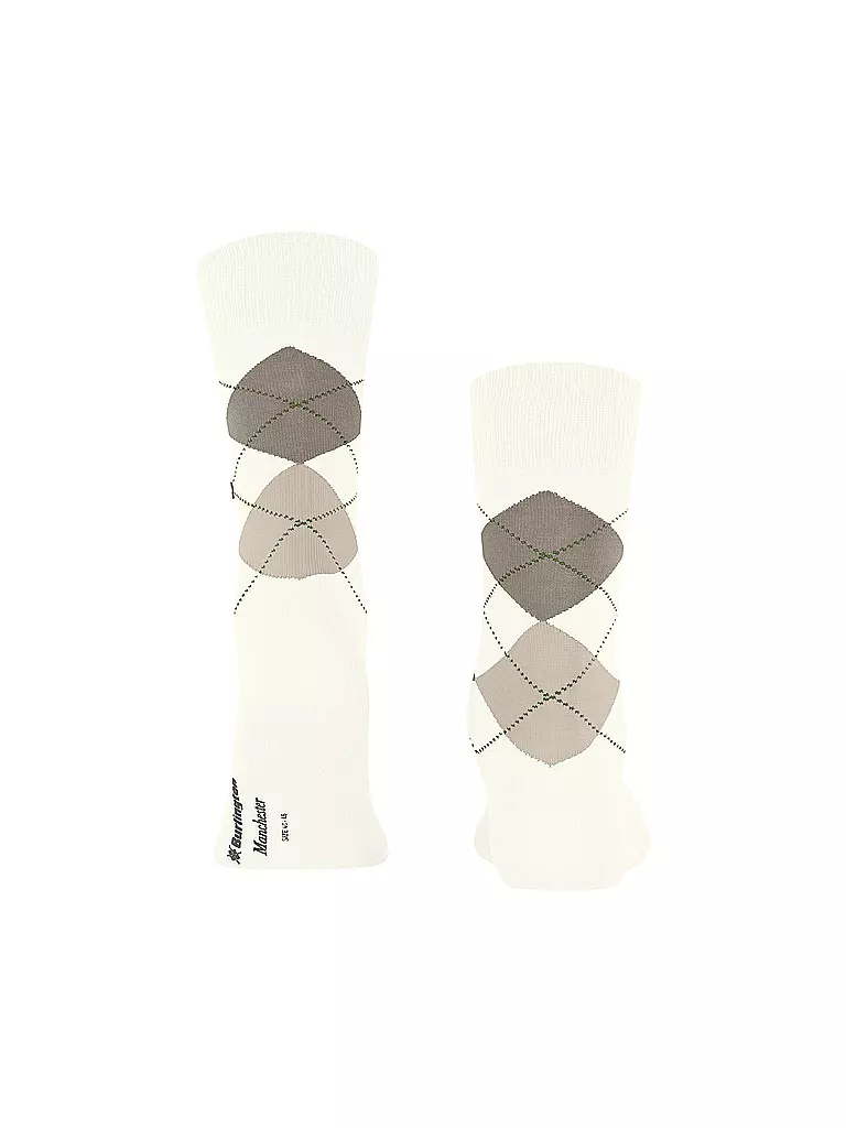 BURLINGTON | Herren Socken 40-46 MANCHESTER off-white | Crema