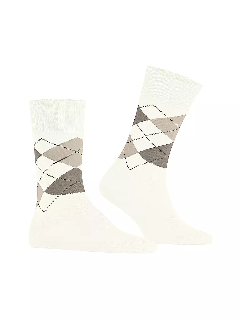 BURLINGTON | Herren Socken 40-46 MANCHESTER off-white | Crema