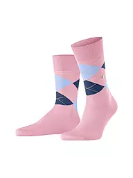 BURLINGTON | Calcetines de hombre 40-46 MANCHESTER marino | Rosa