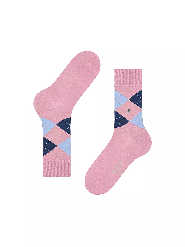 BURLINGTON | Herren Socken 40-46 MANCHESTER rose | Rosa