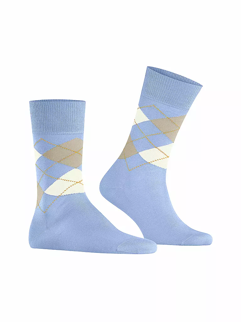 BURLINGTON | Herren Socken 40-46 MANCHESTER sky blue | Azul