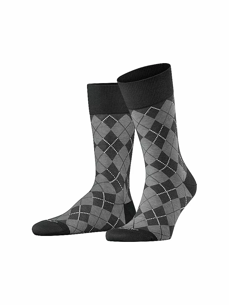 BURLINGTON | Herren Socken CARRINGTON 40-46 black | Negro
