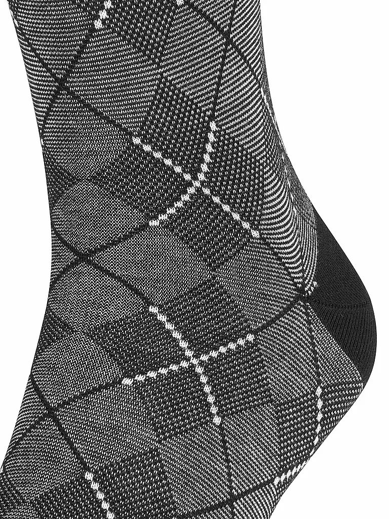 BURLINGTON | Herren Socken CARRINGTON 40-46 black | Negro