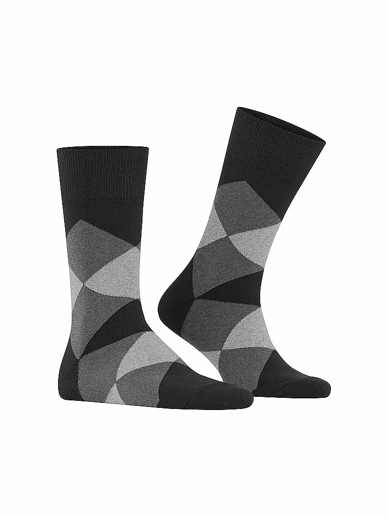 BURLINGTON | Herren Socken CLYDE 40-46 black | Negro