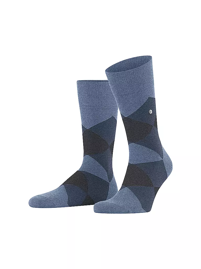 BURLINGTON | Herren Socken CLYDE 40-46 light jeans | Azul