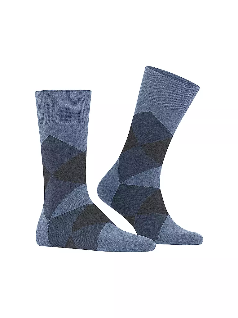 BURLINGTON | Herren Socken CLYDE 40-46 light jeans | Azul
