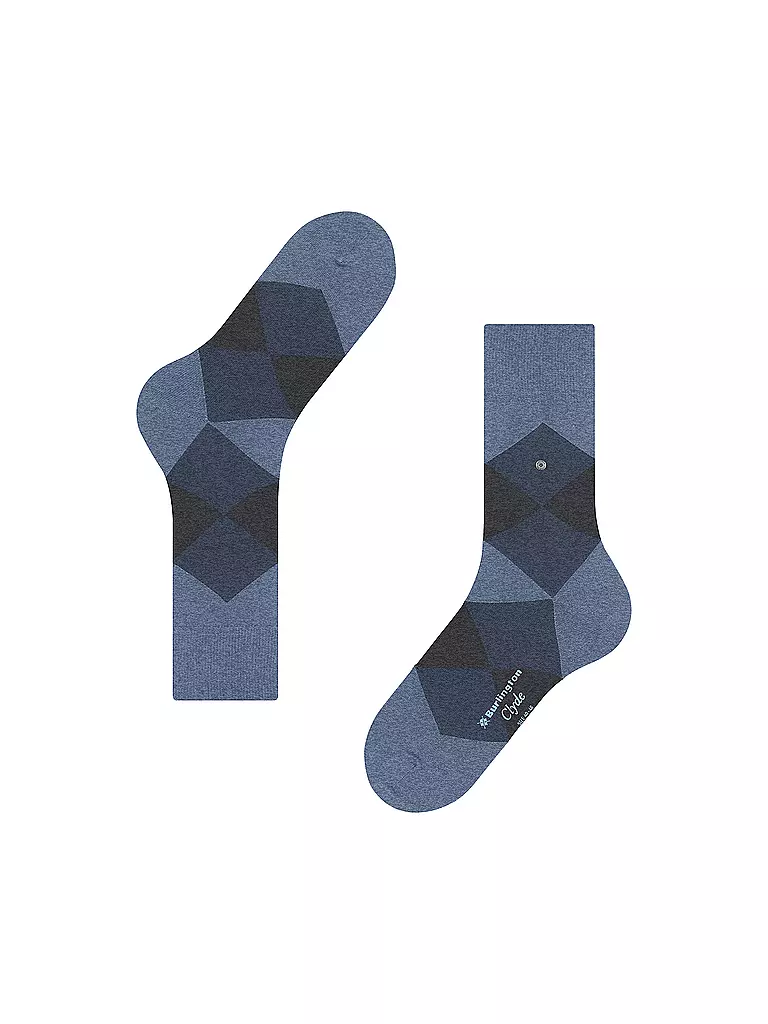 BURLINGTON | Herren Socken CLYDE 40-46 light jeans | Azul