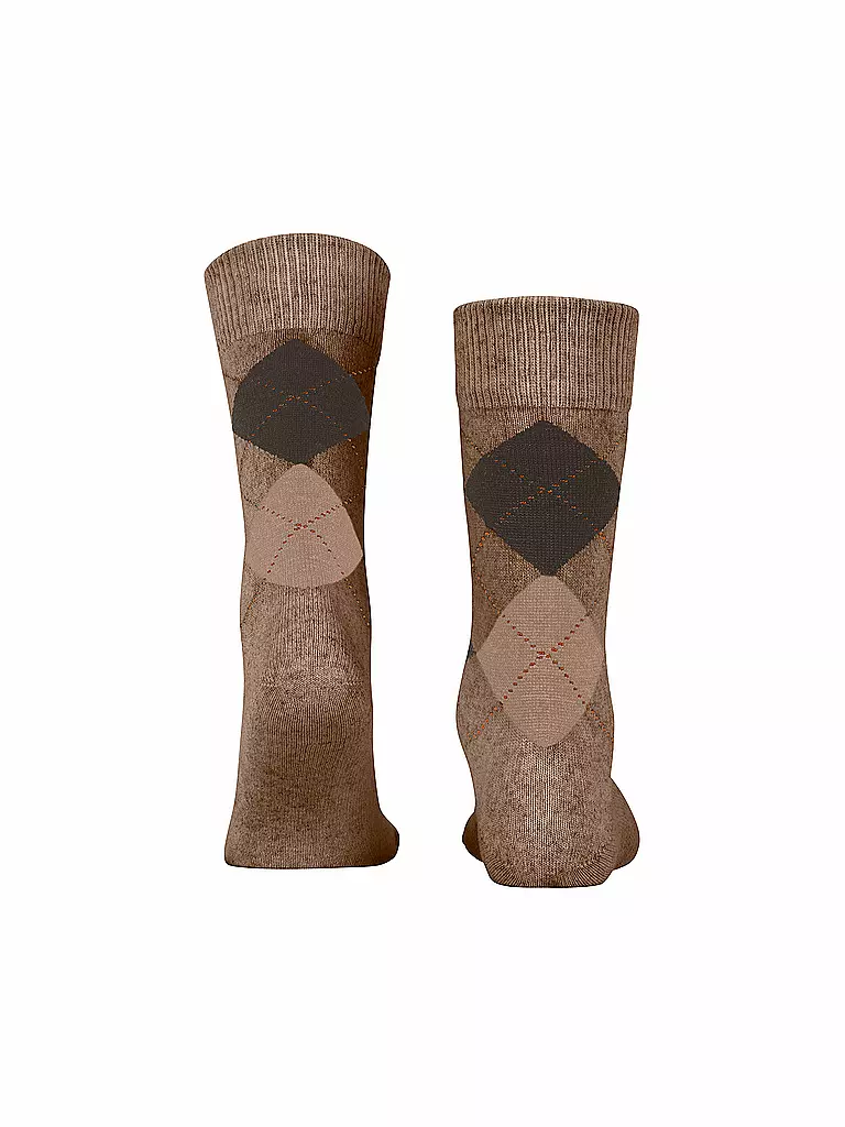 BURLINGTON | Herren Socken DUNDEE 40-46 toffe mel  | Marrón claro