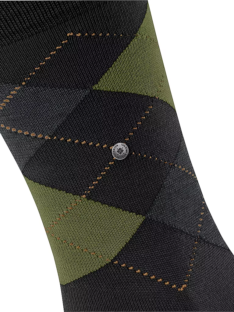 BURLINGTON | Herren Socken EDINBURGH 40-46 black | Negro