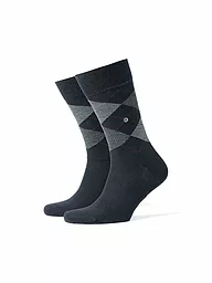BURLINGTON | Herren Socken EDINBURGH 40-46 dark navy | Azul