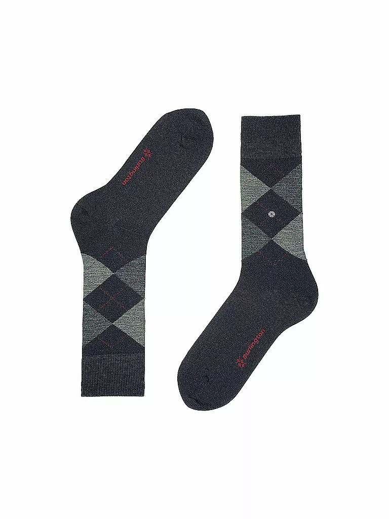 BURLINGTON | Herren Socken EDINBURGH 40-46 dark navy | Azul