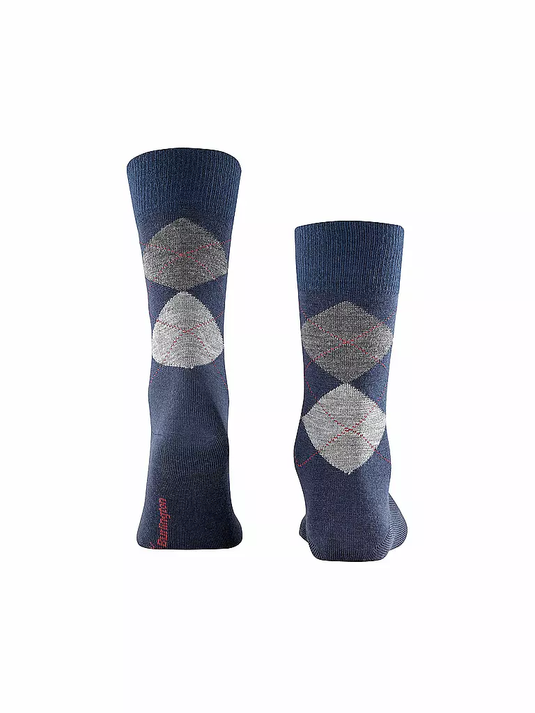 BURLINGTON | Herren Socken EDINBURGH 40-46 dark navy | Azul