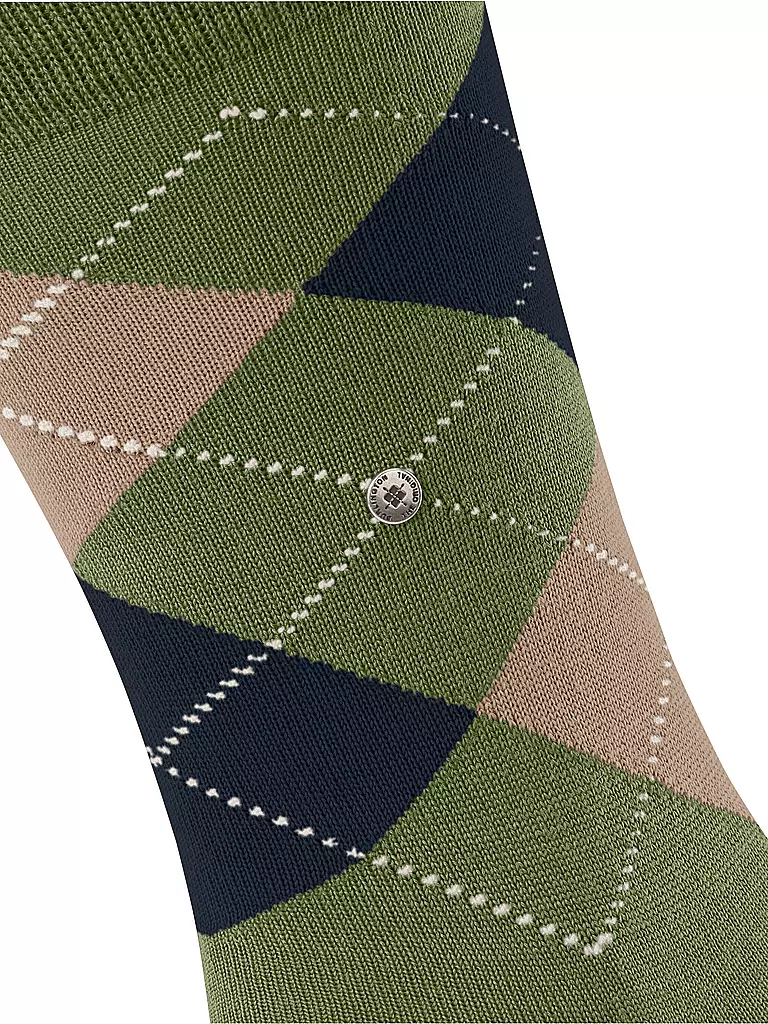 BURLINGTON | Herren Socken EDINBURGH cactus | Oliva