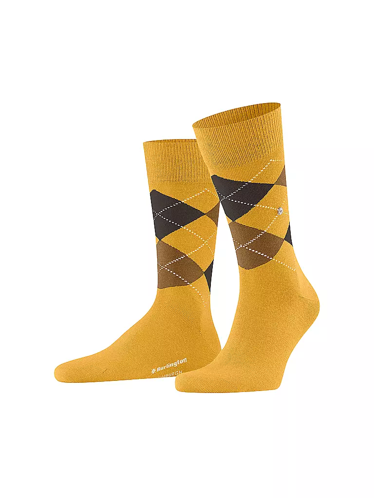 BURLINGTON | Herren Socken EDINBURGH solar | Amarillo