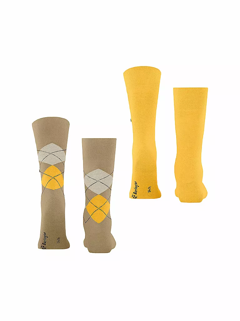 BURLINGTON | Herren Socken EVERYDAY 2-er Pkg. 40-46 sesame | Beige