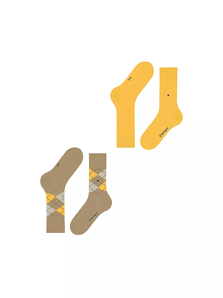 BURLINGTON | Herren Socken EVERYDAY 2-er Pkg. 40-46 sesame | Beige