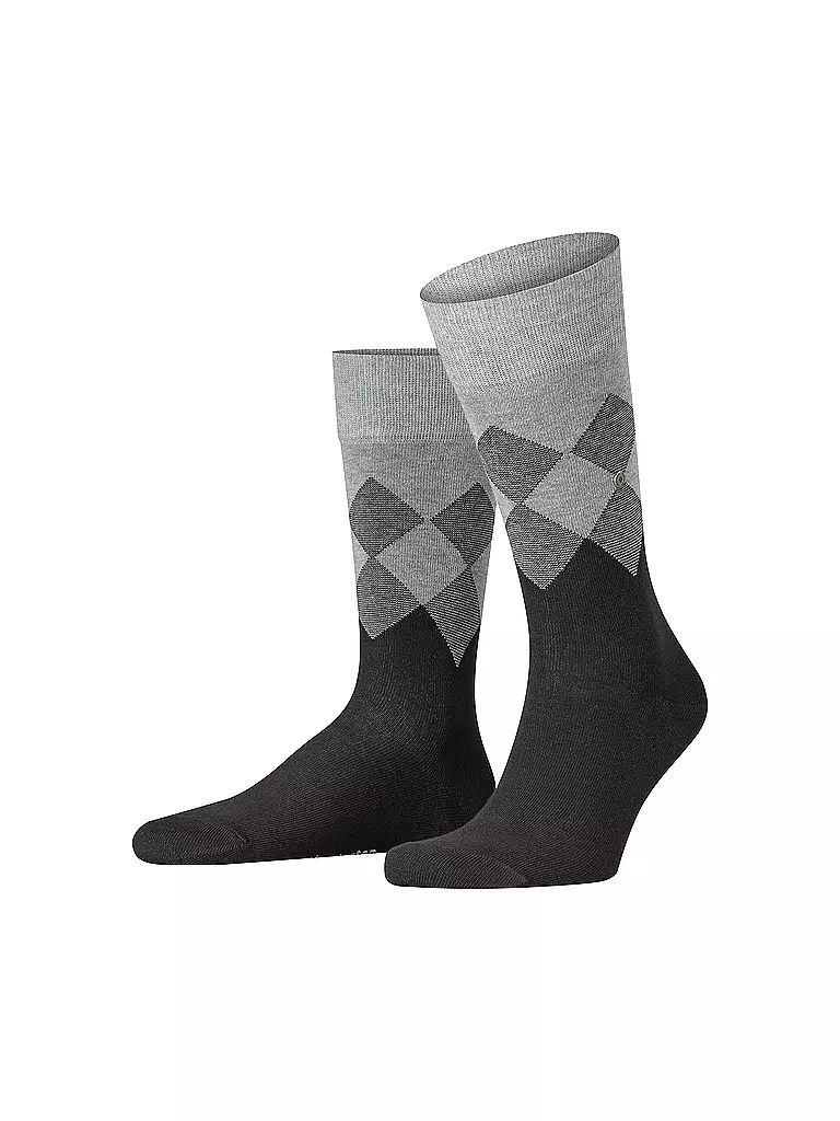 BURLINGTON | Herren Socken HAMPSTEAD 40-46 black | Negro