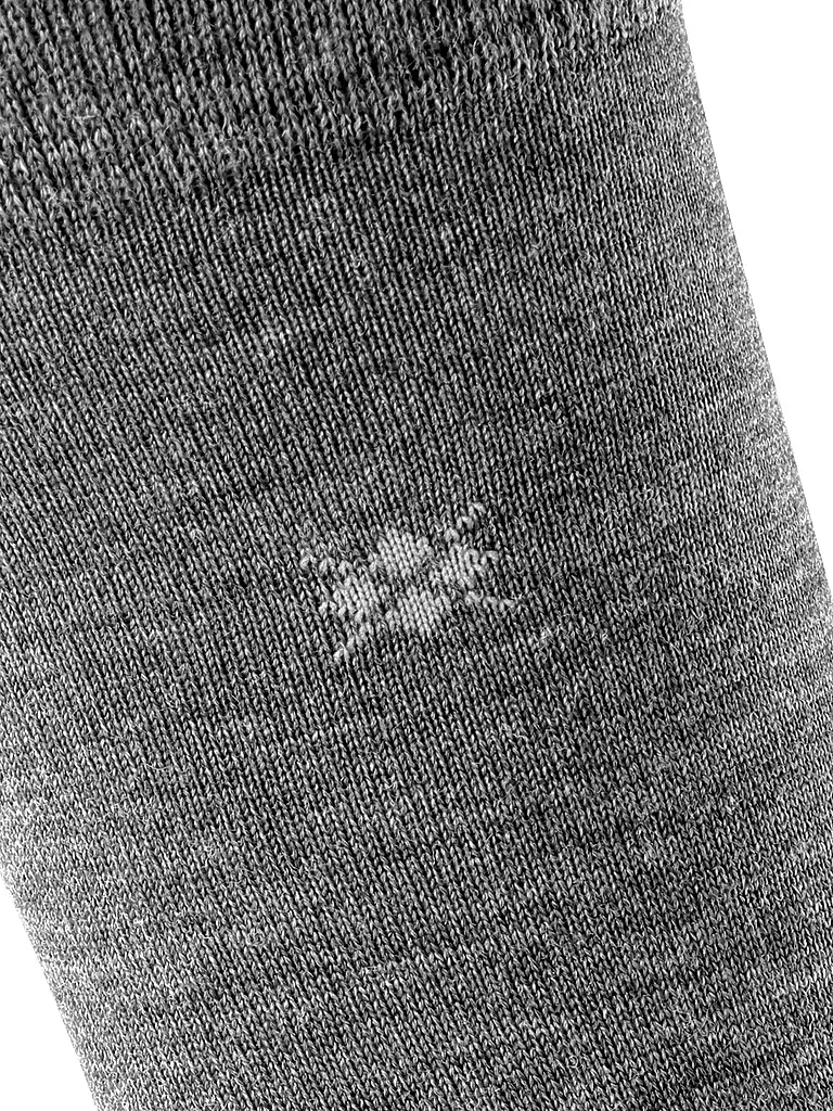 BURLINGTON | Herren Socken LEEDS 40-46 asphalt mel. | Gris