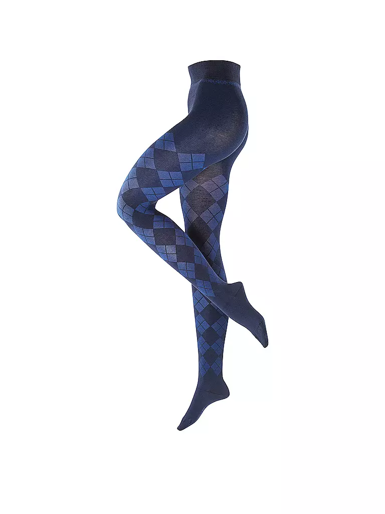 BURLINGTON | Medias de punto ELEGANT ESSENCE marino | Azul oscuro