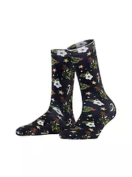 BURLINGTON | Socken FANCY CHRISTMAS 36-41 wine | Azul oscuro