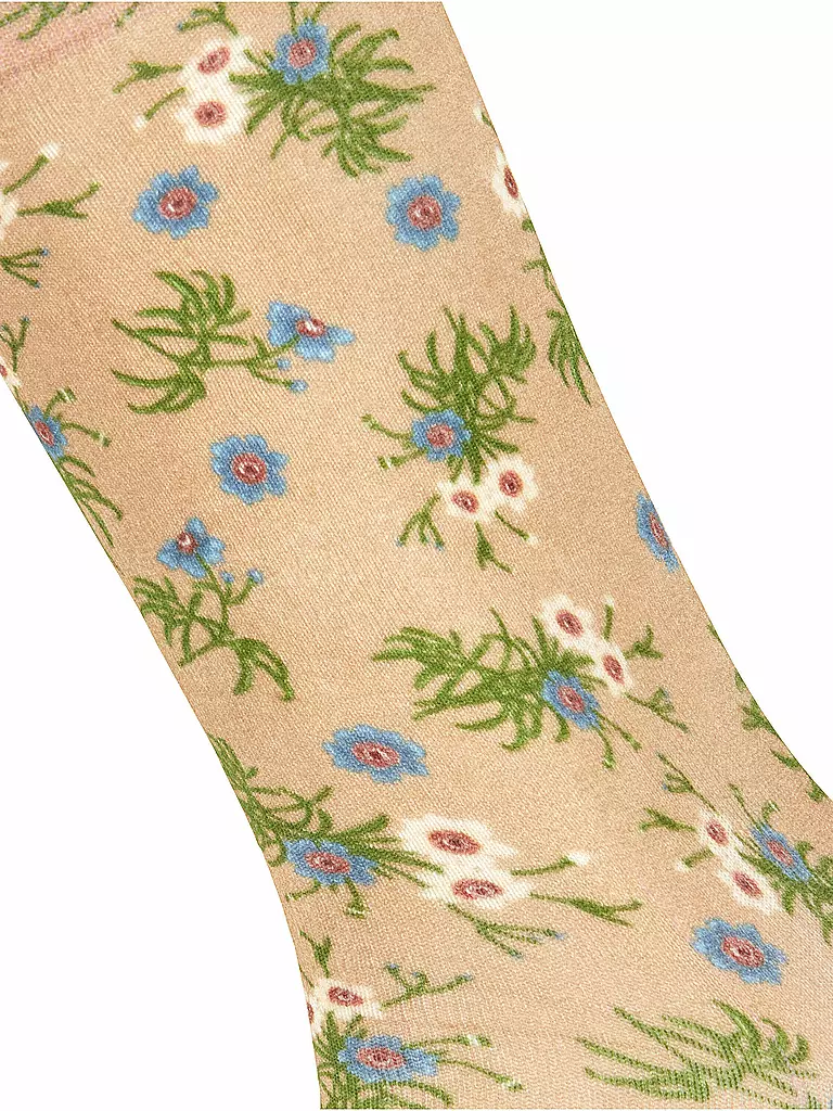 BURLINGTON | Socken FLORAL ROMANCE 36-41 sesame | Beige