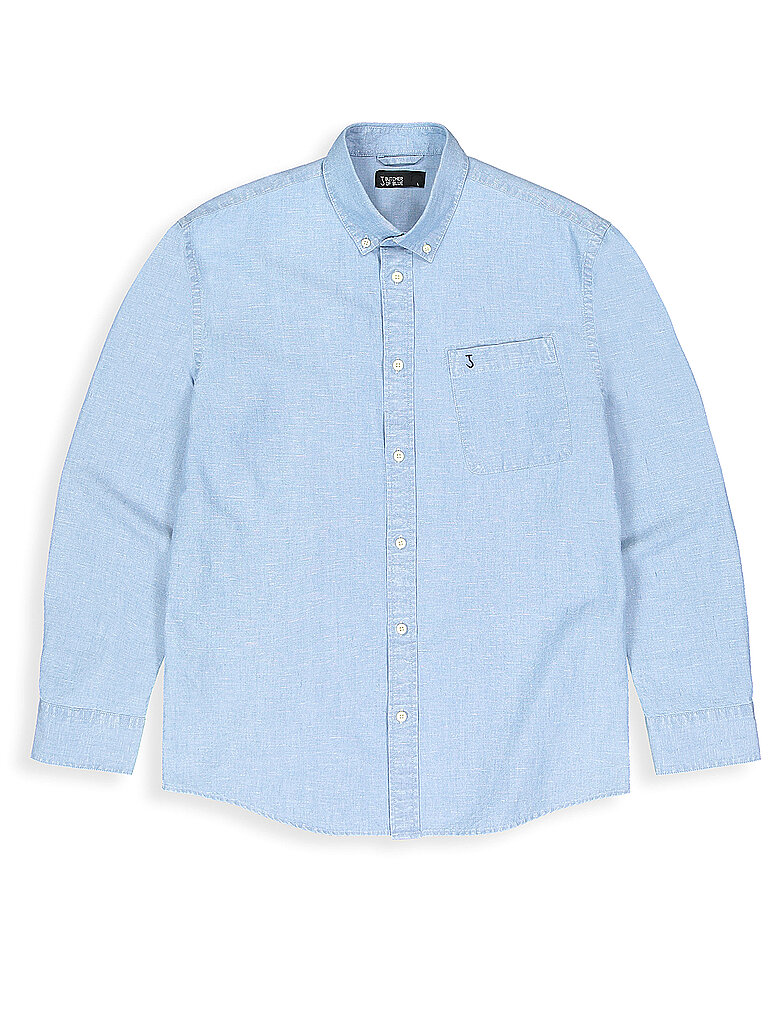 Butcher Of Blue Camisa Regular Fit AIDAN azul claro