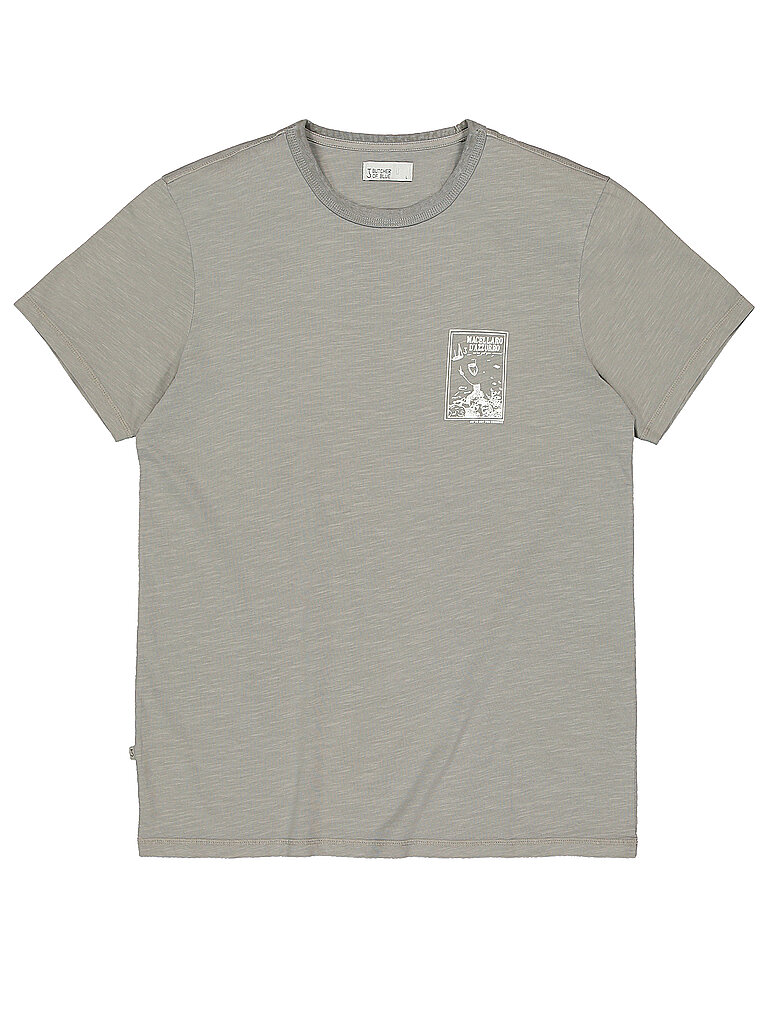 Butcher Of Blue T-Shirt FRESCO DAZZURRO gris