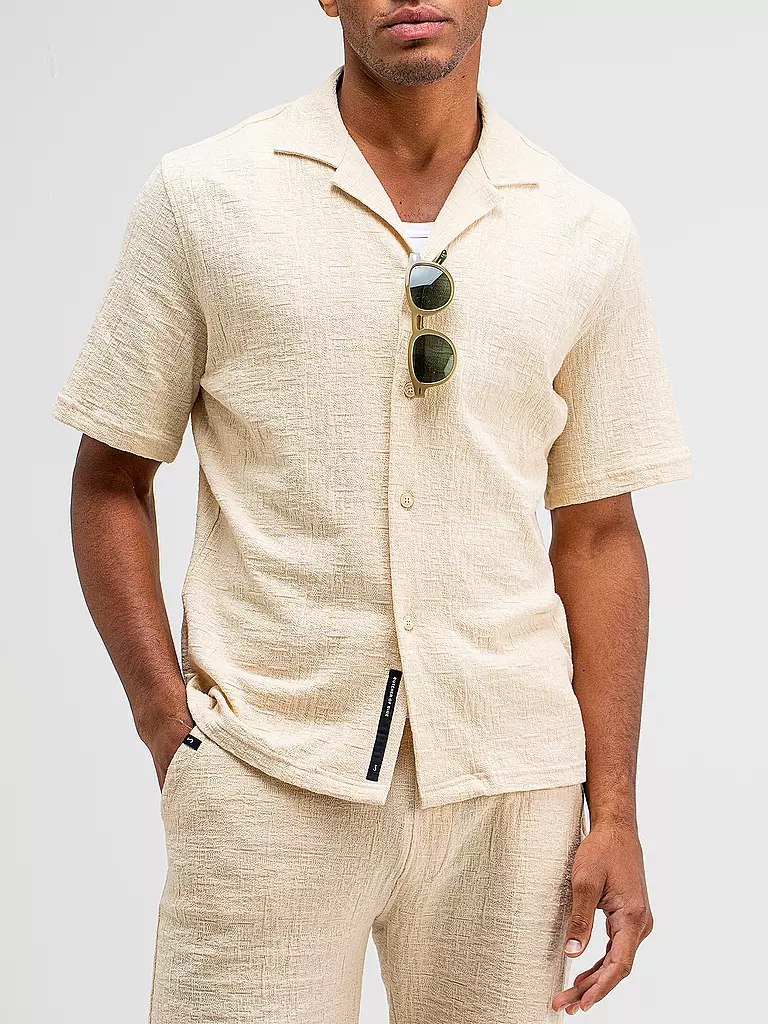 BUTCHER OF BLUE | Camisa de corte regular | Beige